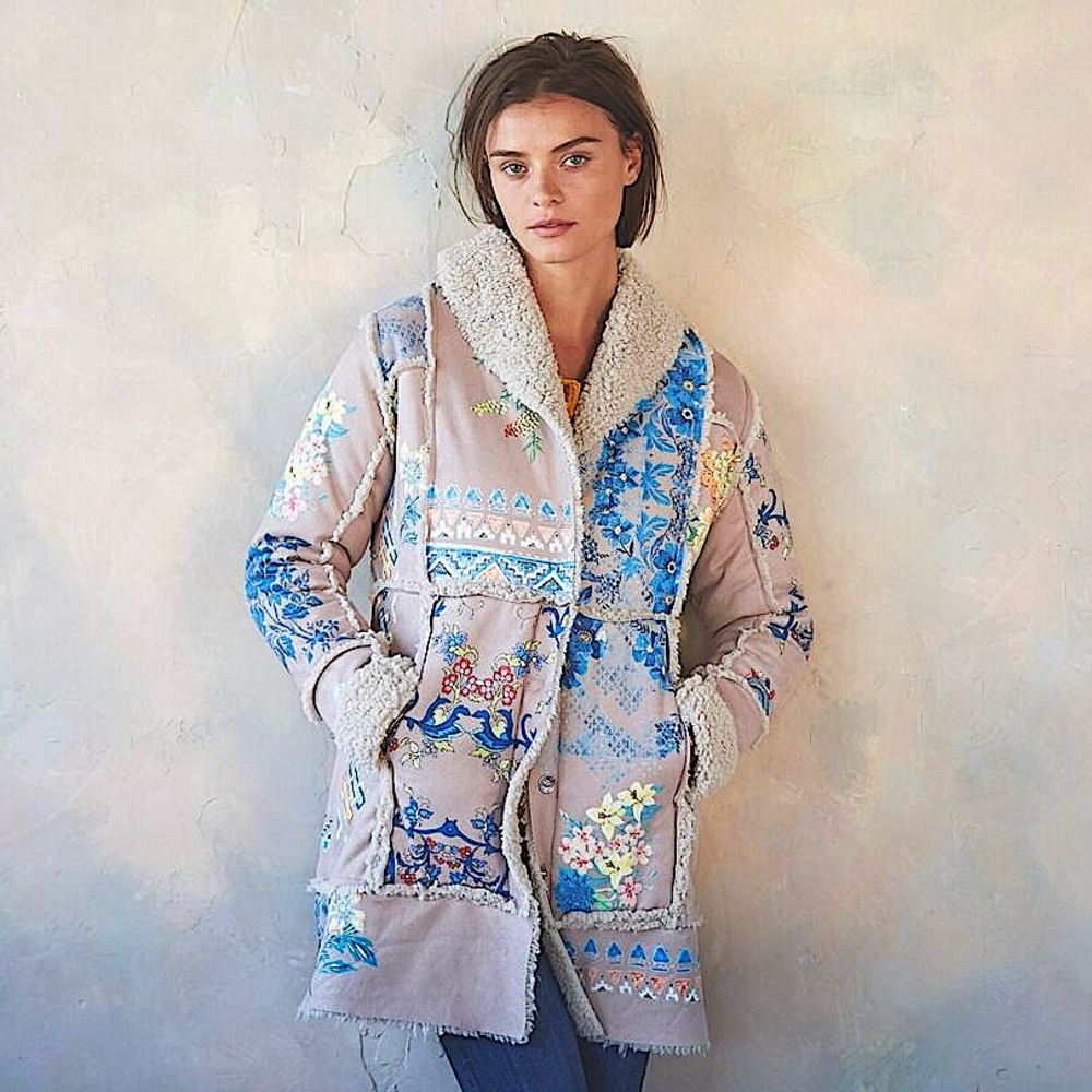 Johnny Was • Steppe Sherpa Jacket
